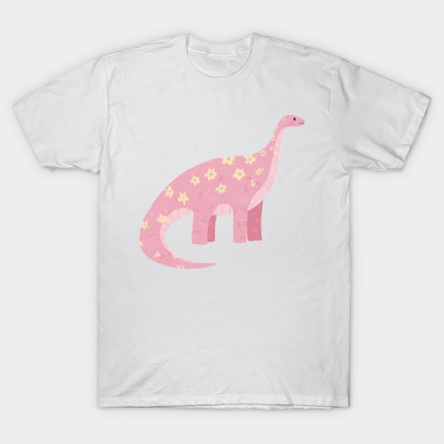 Cute Cartoon Dinosaur T-Shirt by SWON Design